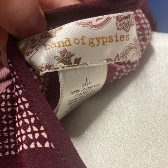 Band of Gypsies Bell Sleeve Romper, Large - Picture 7 of 7